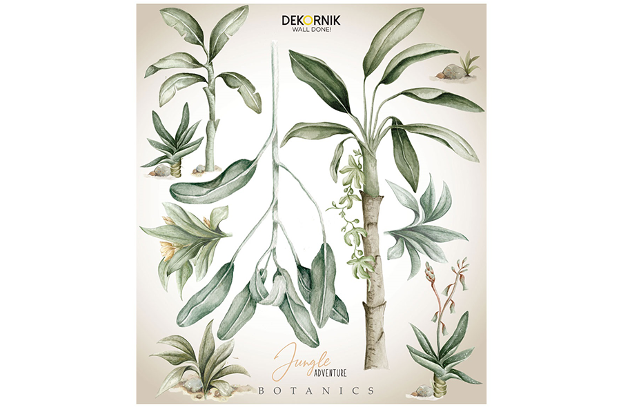 Autocolant JUNGLE BOTANICS 87x100CM