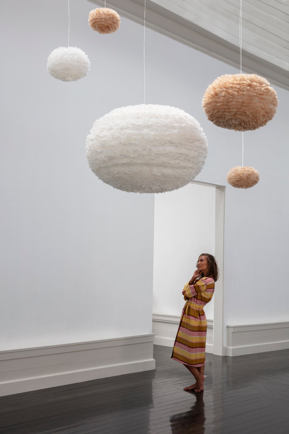 Plafoniera albă EOS