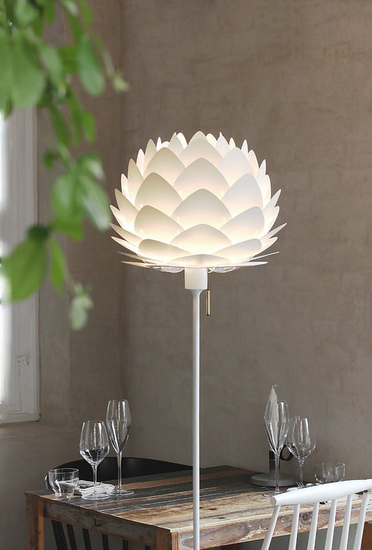 ALUVIA Pearl White Floor Lamp