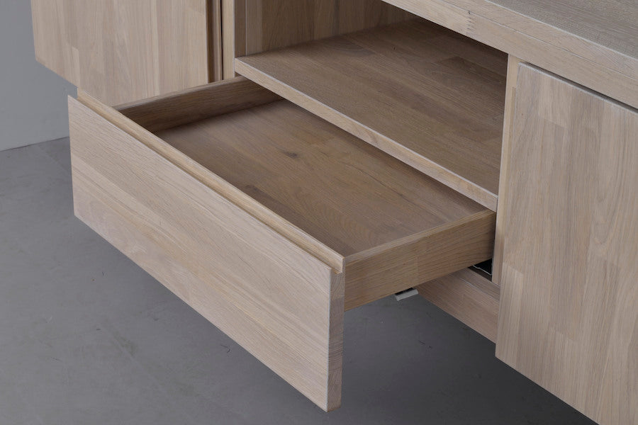 BROOKLYN Oak TV Unit 160CM, ROWICO- D40Studio