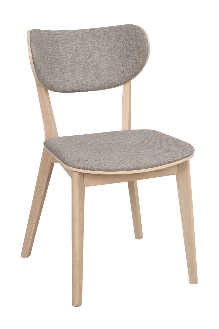 KATO Set of 2 Whitewashed Chairs