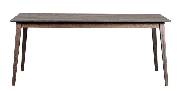 FILIPPA Dark Oak Dining Table 180CM/230CM/280CM, ROWICO- D40Studio