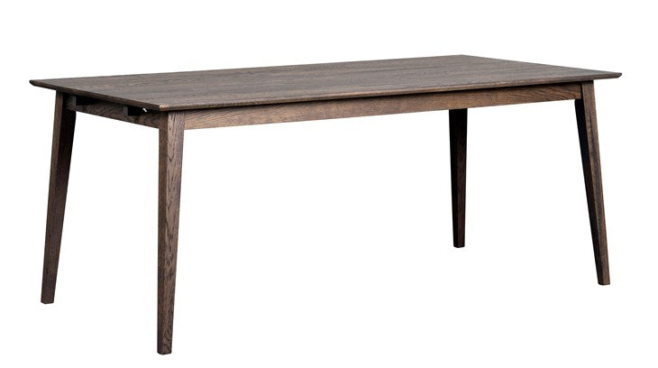 FILIPPA Dark Oak Dining Table 180CM/230CM/280CM, ROWICO- D40Studio