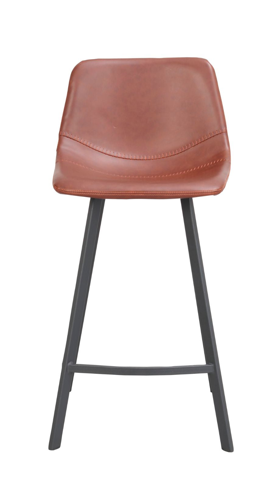 AUBURN Bar Cognac Chair Set of 2