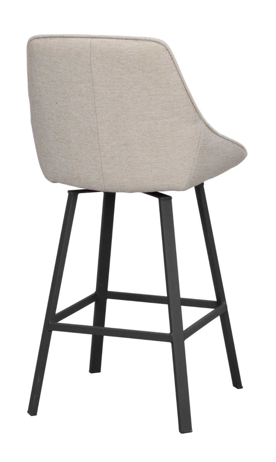 ALISON Bar Chair Beige, Swivel