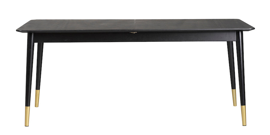 FENWOOD Black Extanding Table 180CM to 260CM, ROWICO- D40Studio