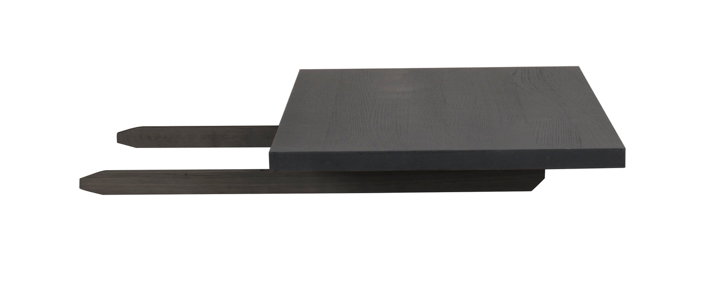 EVERETT Masa de Sufragerie Stejar Frasin Negru 180CM/280CM