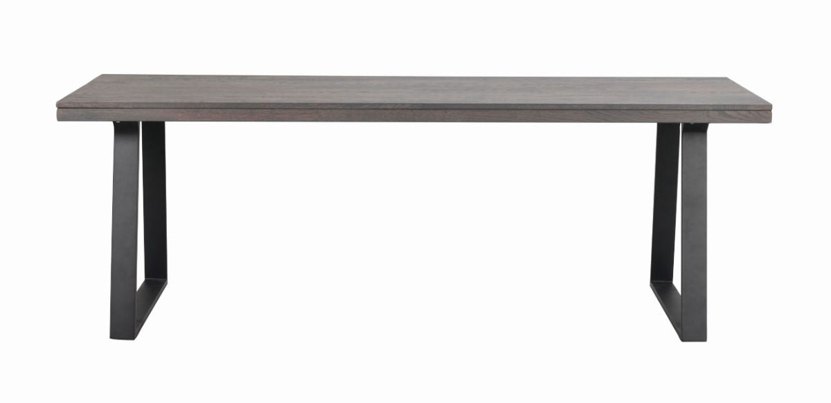 BROOKLYN U Legs Smoked OAK Dining Table 220/320CM