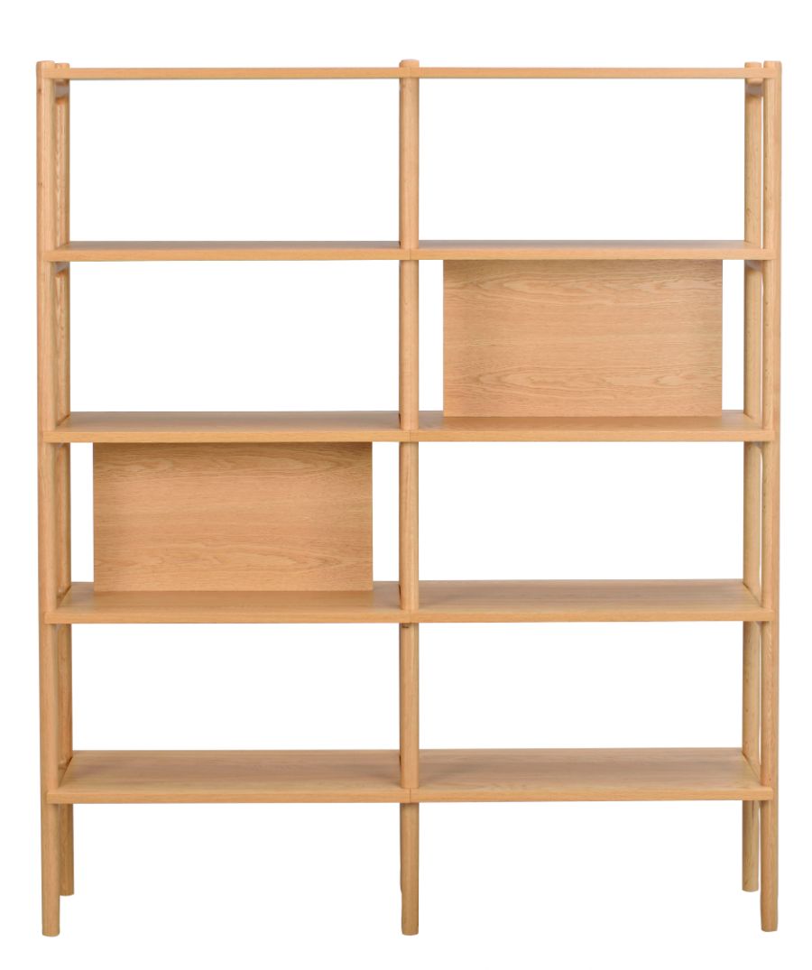 HOLTON Oak Bookshelf 140 CM