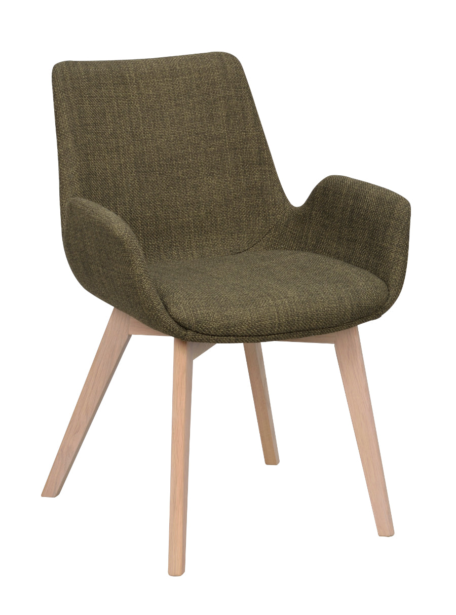 DRIMSDALE Green Set of 2 Armchairs