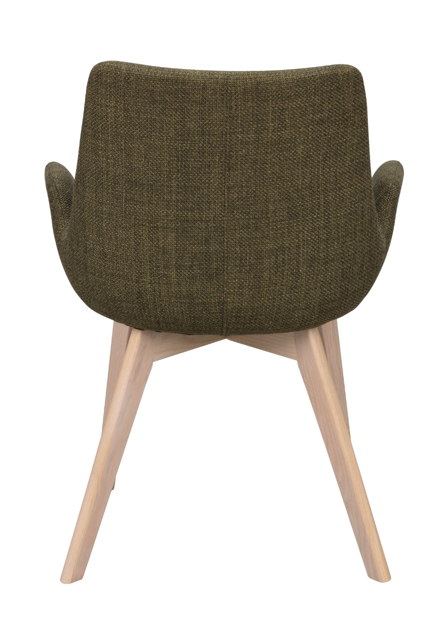 DRIMSDALE Green Set of 2 Armchairs