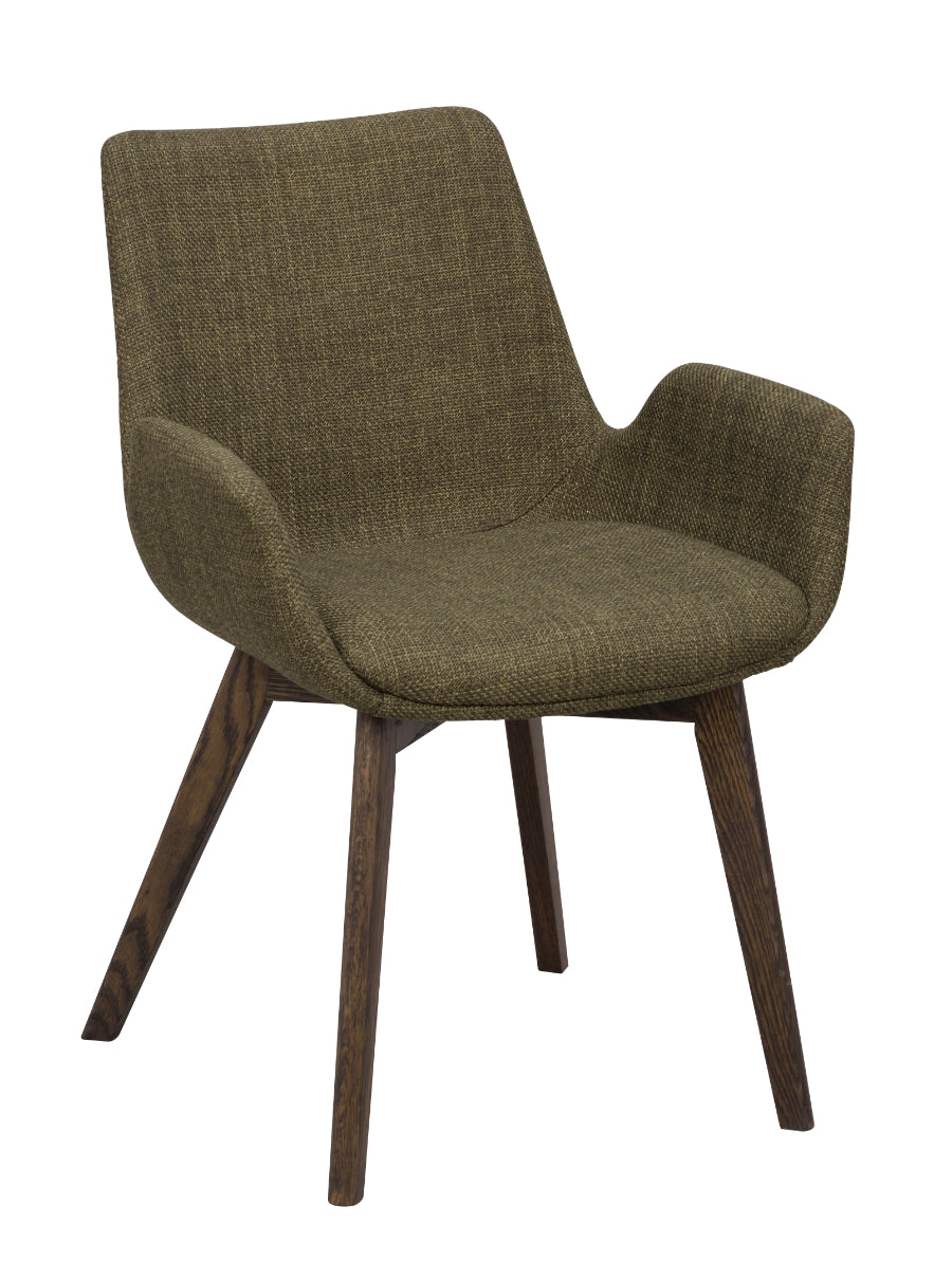 DRIMSDALE Green Set of 2 Armchairs