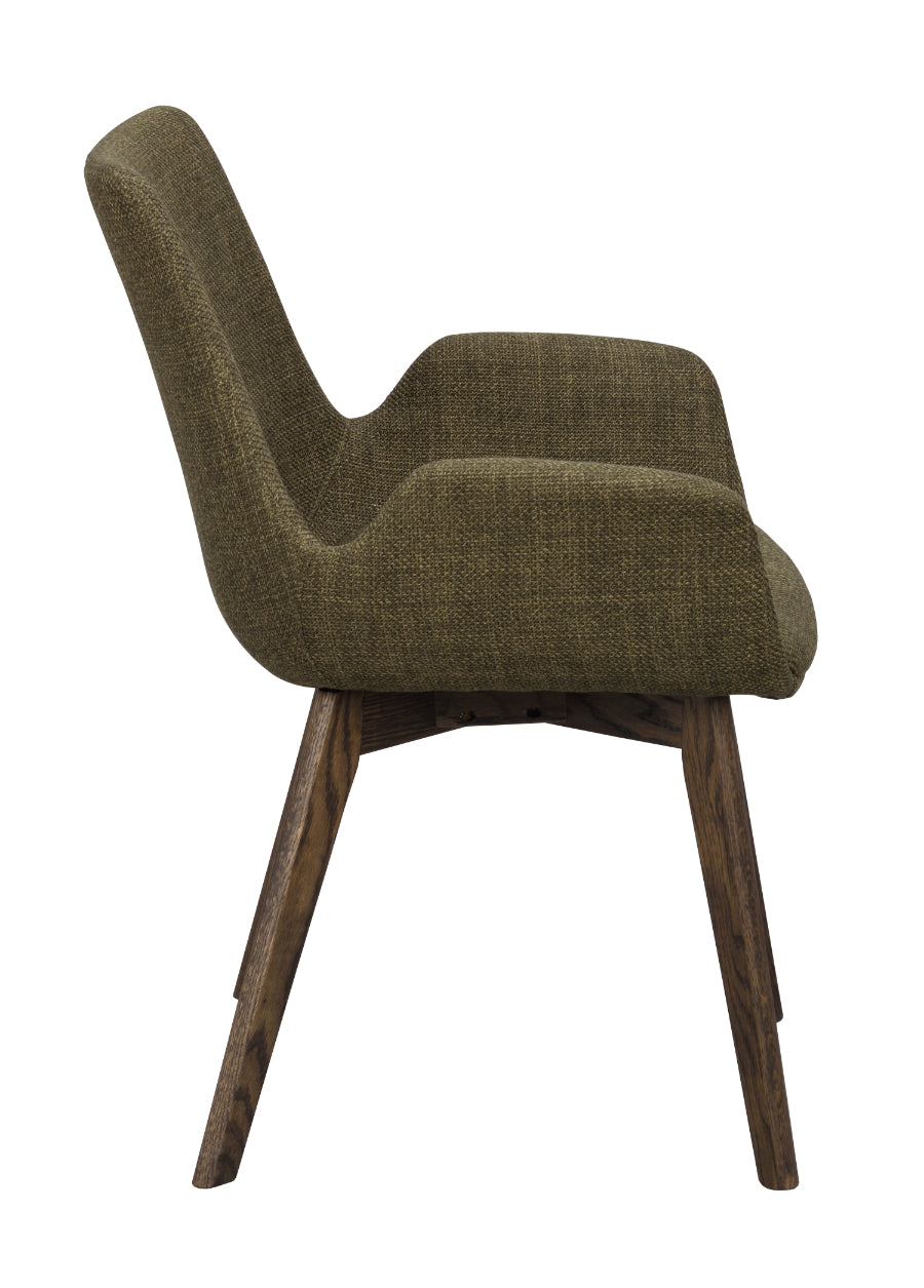 DRIMSDALE Green Set of 2 Armchairs