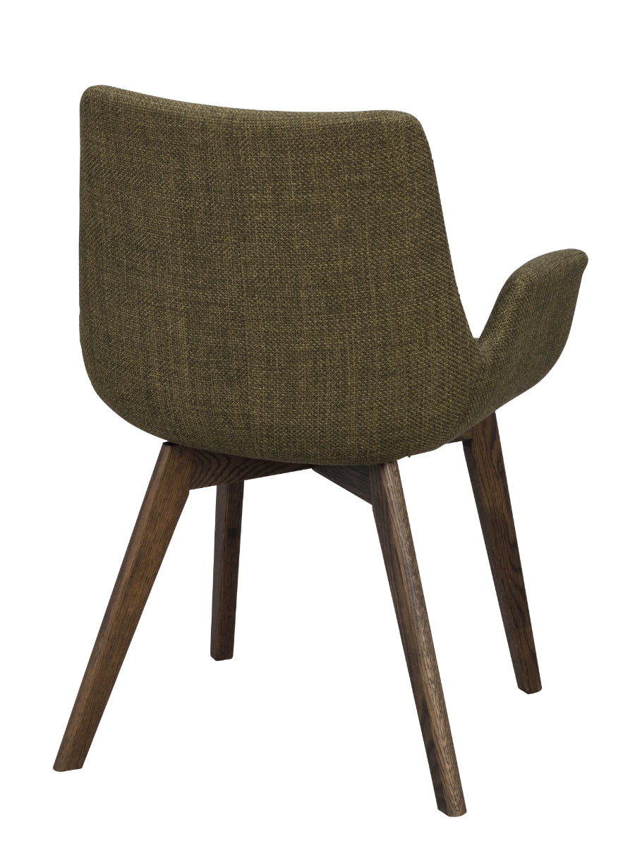 DRIMSDALE Green Set of 2 Armchairs