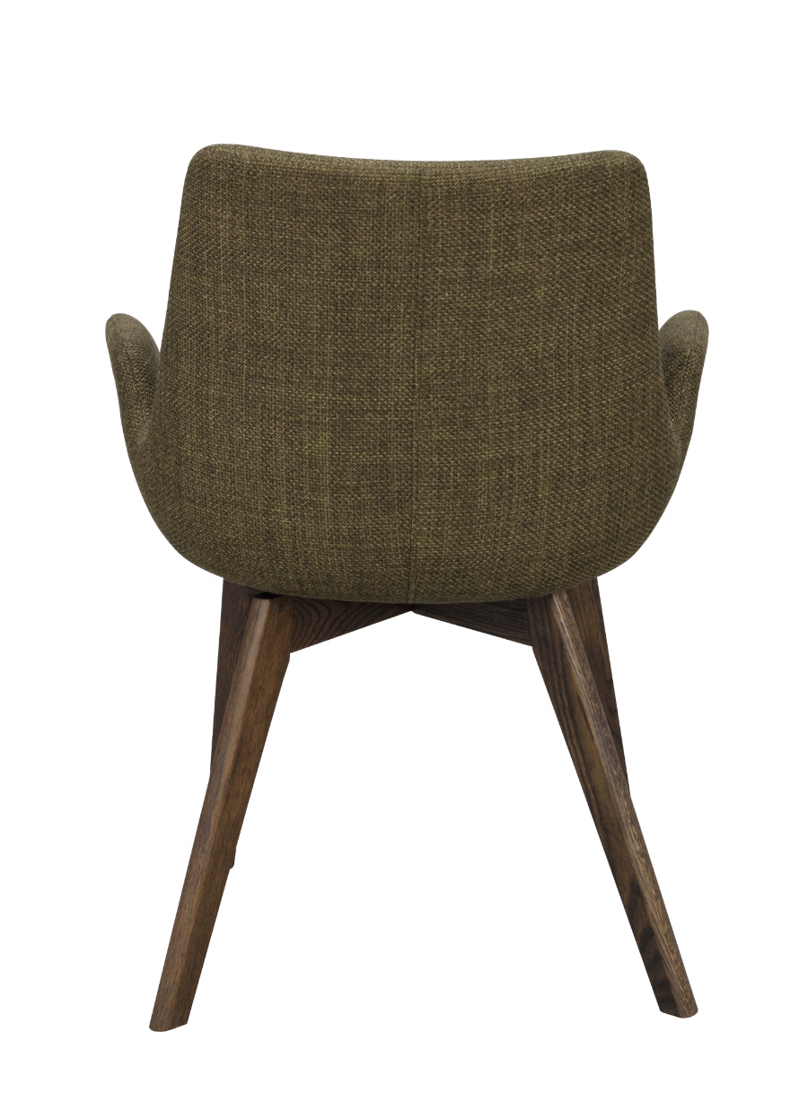DRIMSDALE Green Set of 2 Armchairs