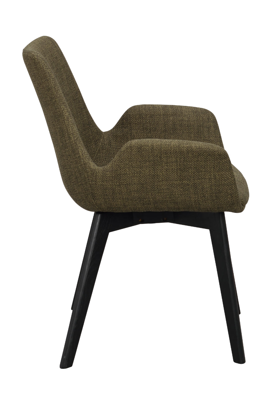 DRIMSDALE Green Set of 2 Armchairs