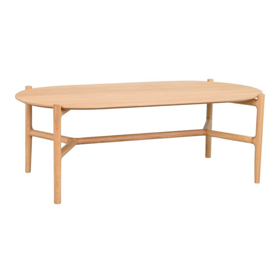 HOLTON Oak Oval Coffee Table 130CM