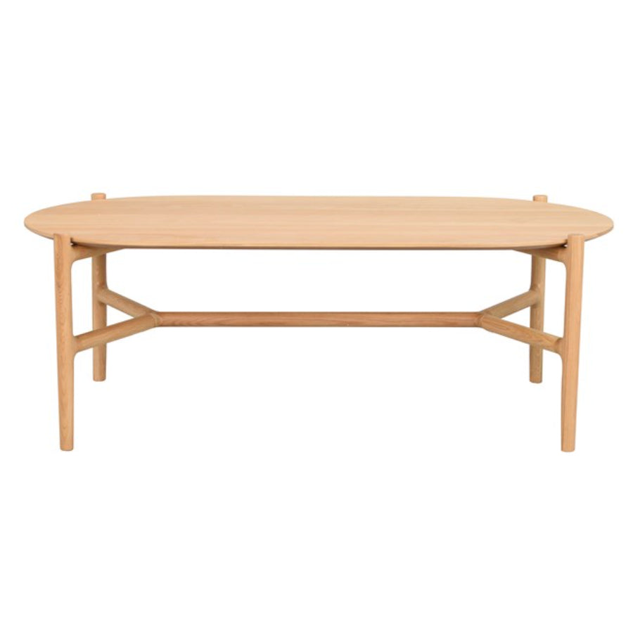 HOLTON Oak Oval Coffee Table 130CM