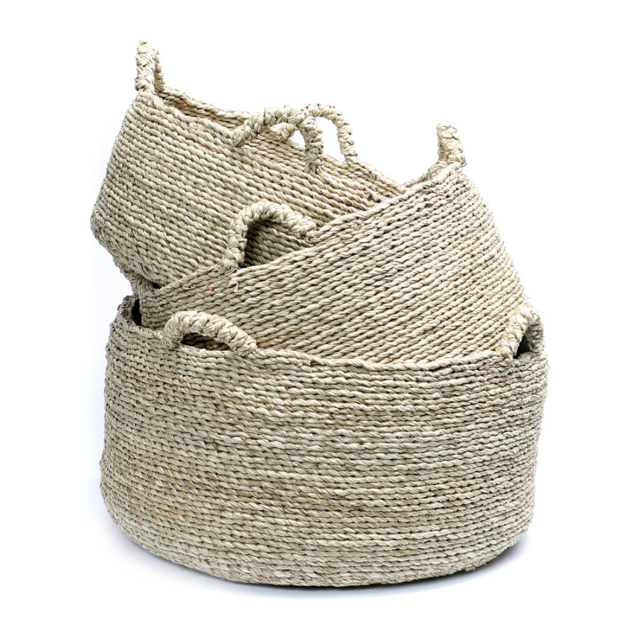 LES Quatre Mains Baskets - Set of 3