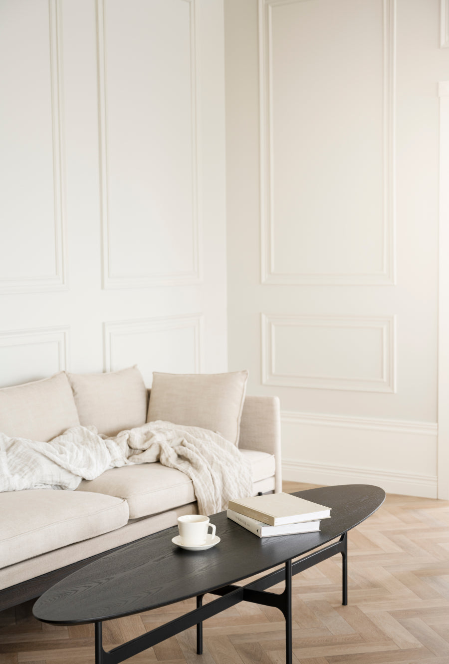 COLTON Oval Coffee Table 180 CM
