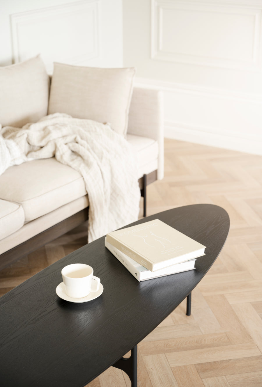COLTON Oval Coffee Table 180 CM