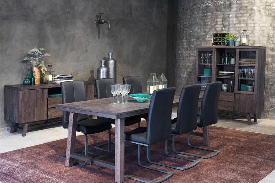 BROOKLYN OAK Dining Table 220/320CM, ROWICO- D40Studio