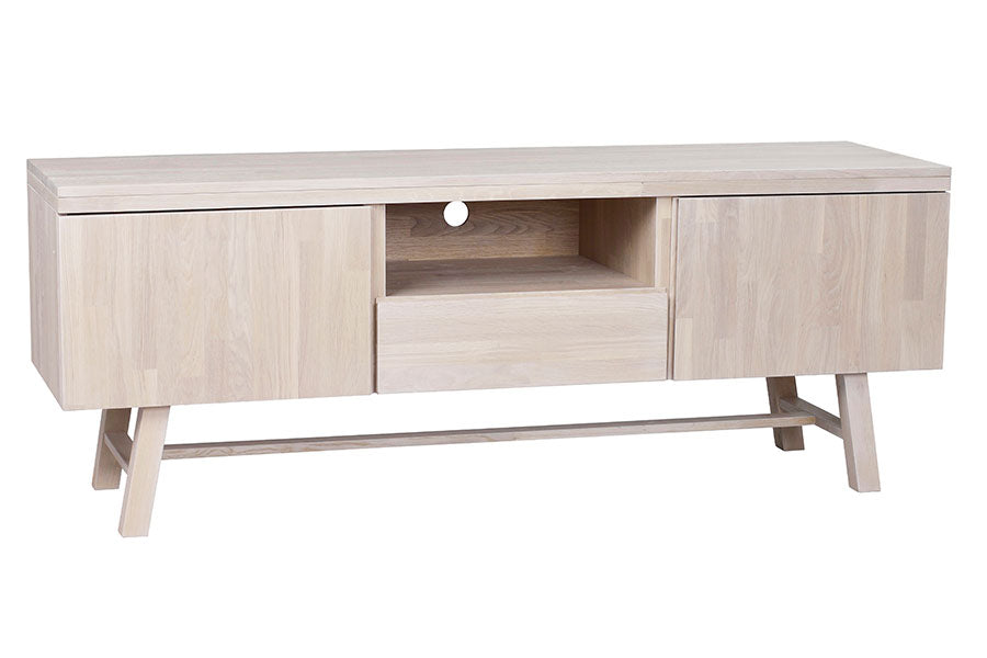 BROOKLYN Oak TV Unit 160CM, ROWICO- D40Studio