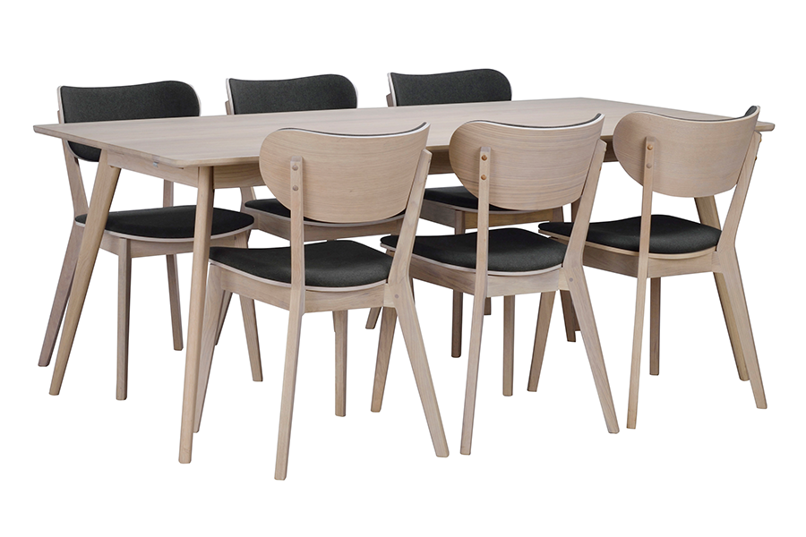 YUMI Oak Extending Table 190/280CM, ROWICO- D40Studio