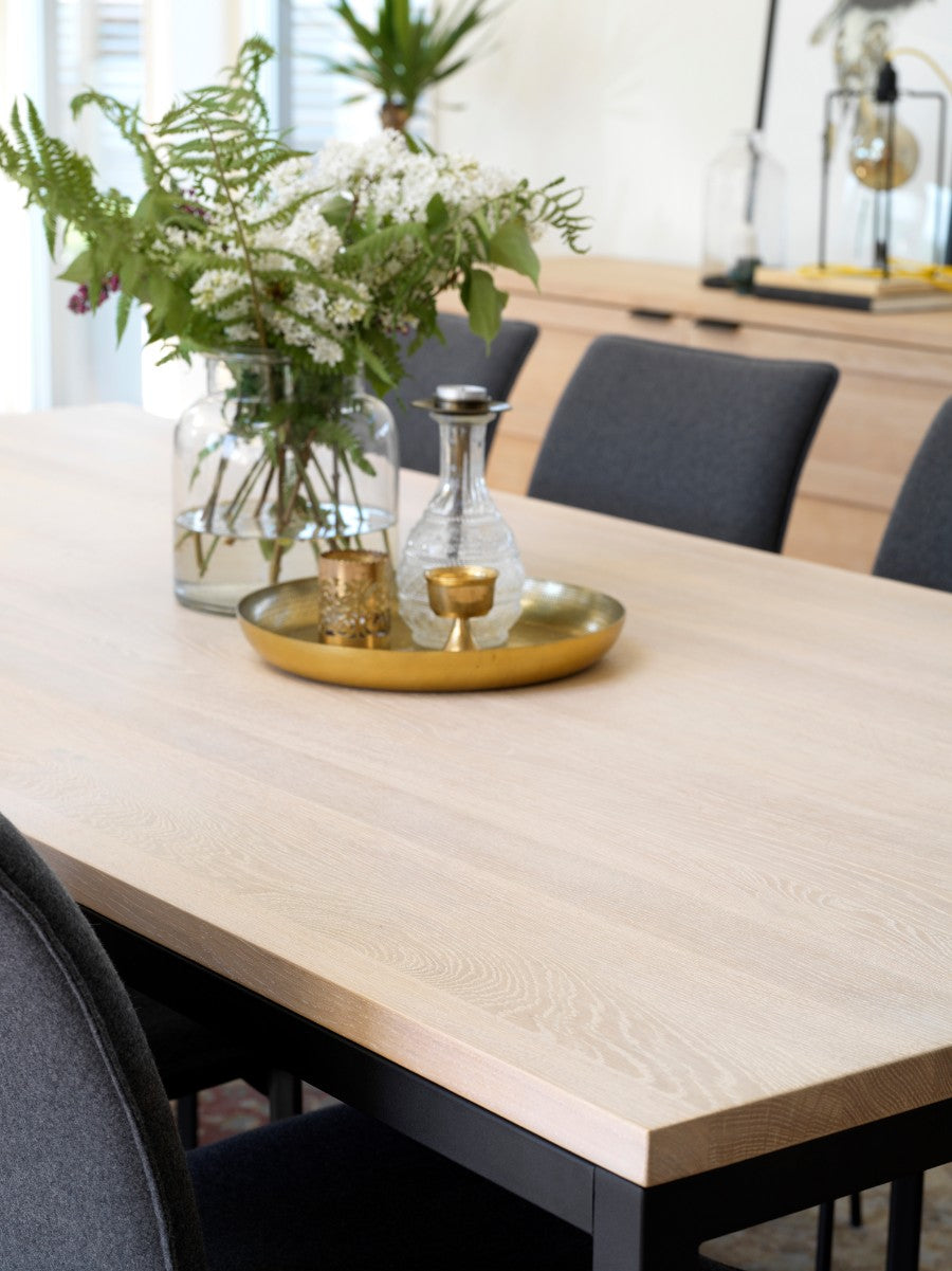 EVERETT Solid Oak Table 220CM/320CM