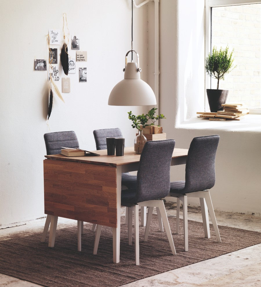 FILIPPA Drop Leaf Table 80CM & 120CM, ROWICO- D40Studio