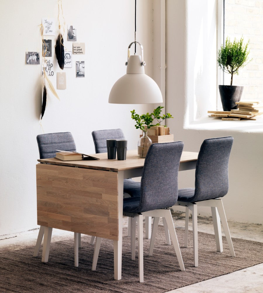 FILIPPA Drop Leaf Table 80CM & 120CM, ROWICO- D40Studio