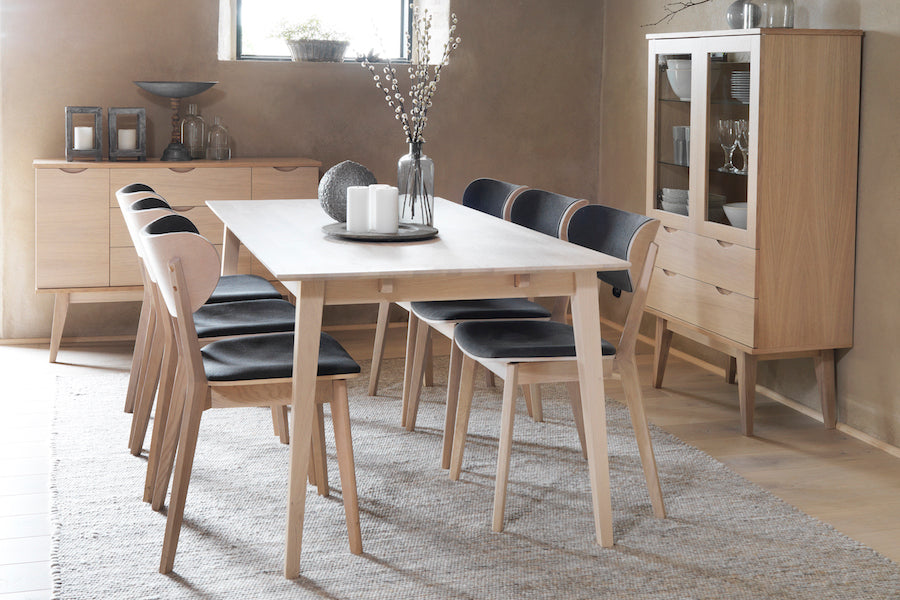 FILIPPA Dining Table 140CM to 240CM, ROWICO- D40Studio