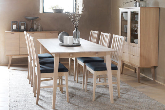 FILIPPA Dining Table 140CM to 240CM, ROWICO- D40Studio