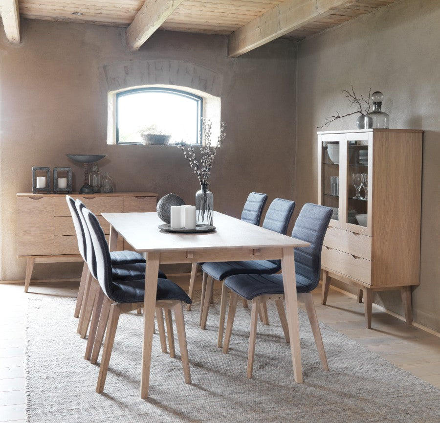 FILIPPA Dining Table 140CM to 240CM, ROWICO- D40Studio