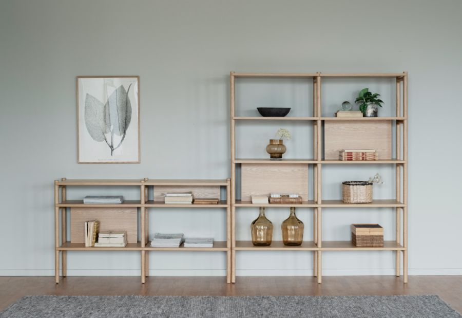 HOLTON Oak Bookshelf 140 CM