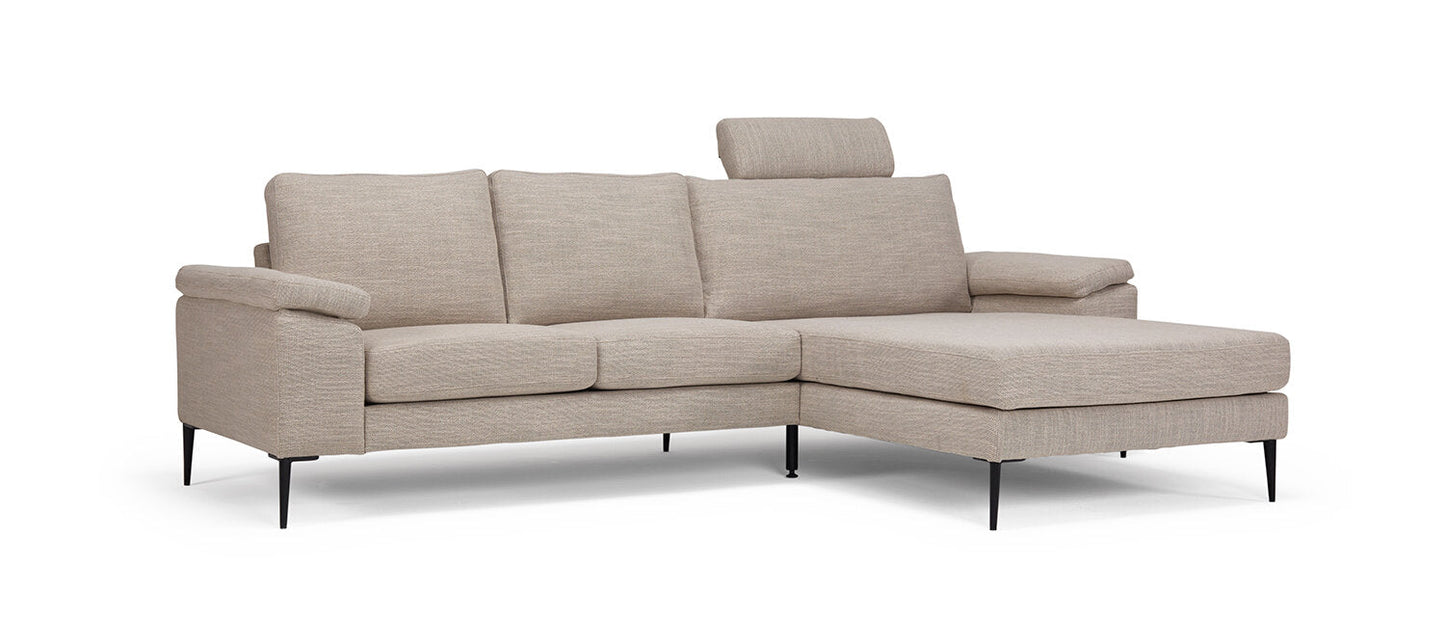 NABBE 3 Seater Sofa + Lounger