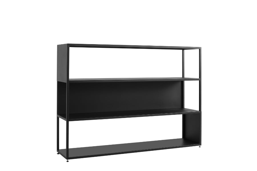 HYLLER Side Metal Bookcase