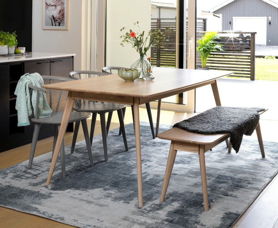 YUMI Oak Extending Table 190/280CM, ROWICO- D40Studio