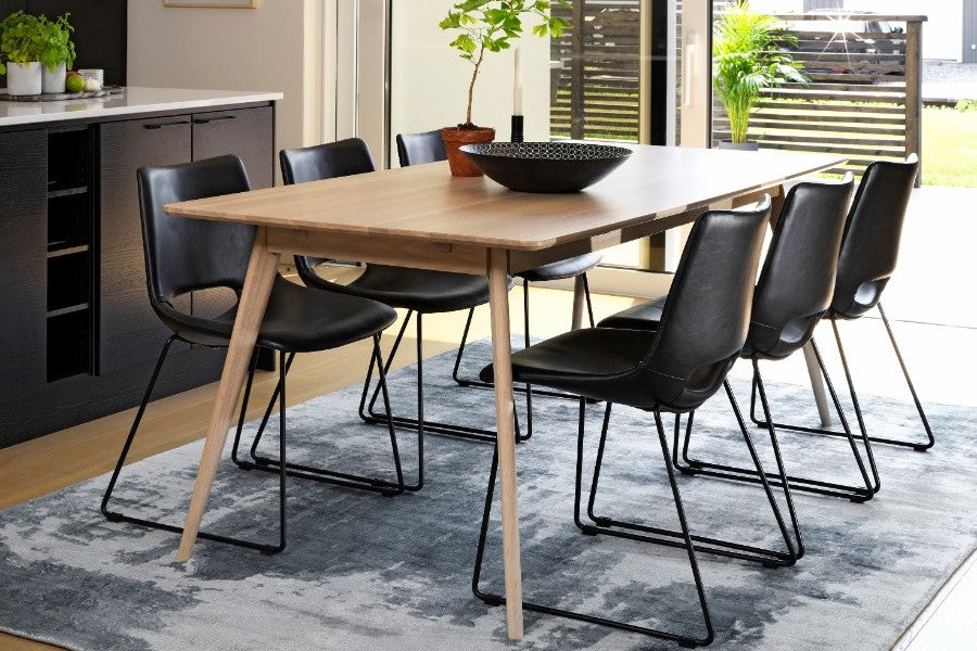 YUMI Oak Extending Table 190/280CM, ROWICO- D40Studio