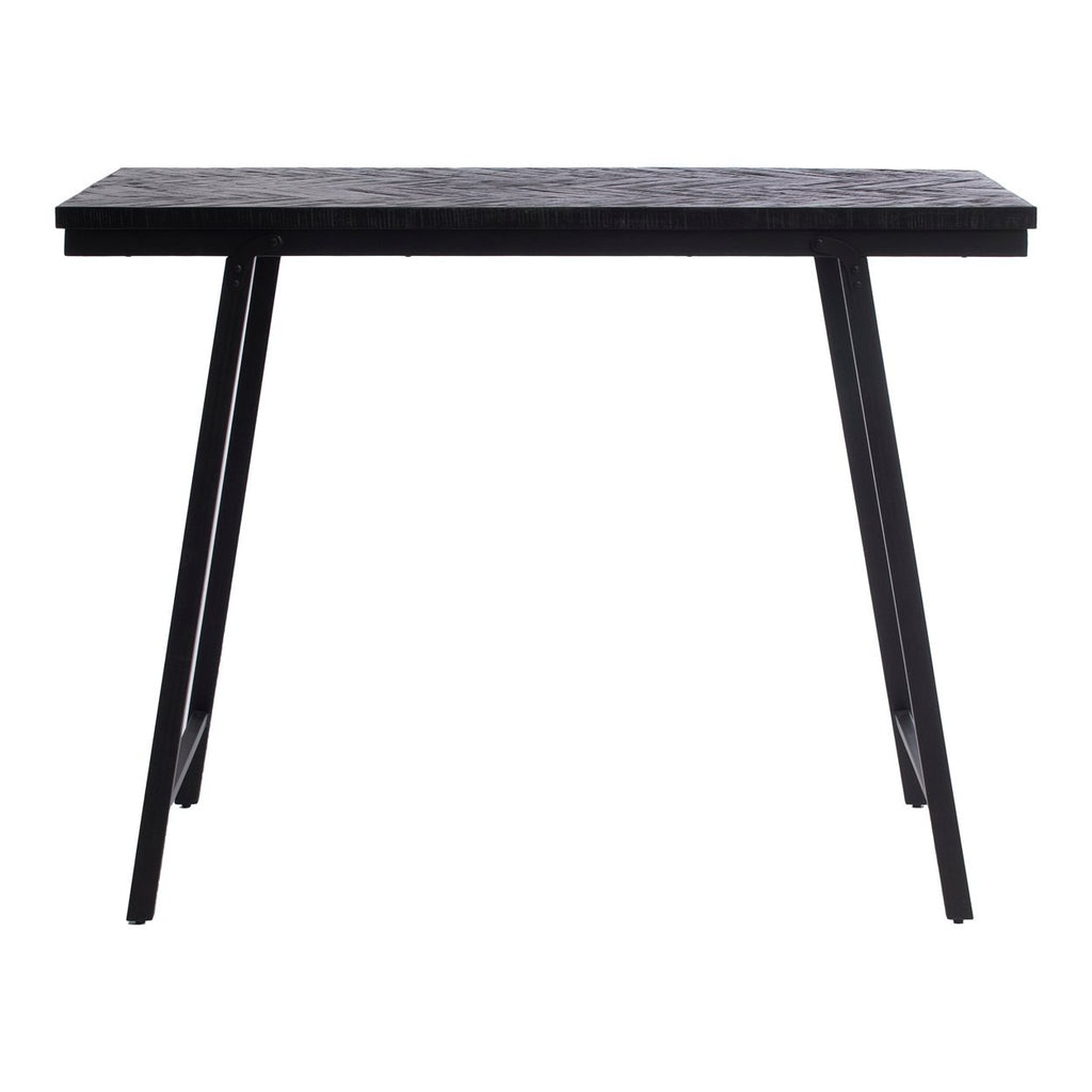 Masa Bar HERINGBONE - Neagra 140 CM