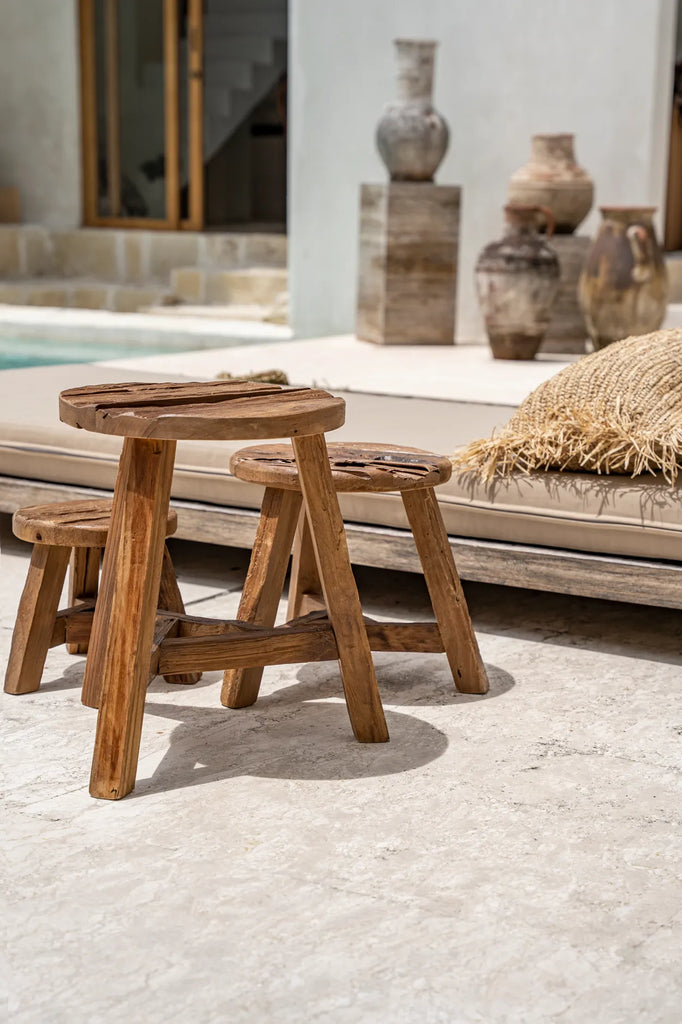 De Yatai Stool - Natural - L