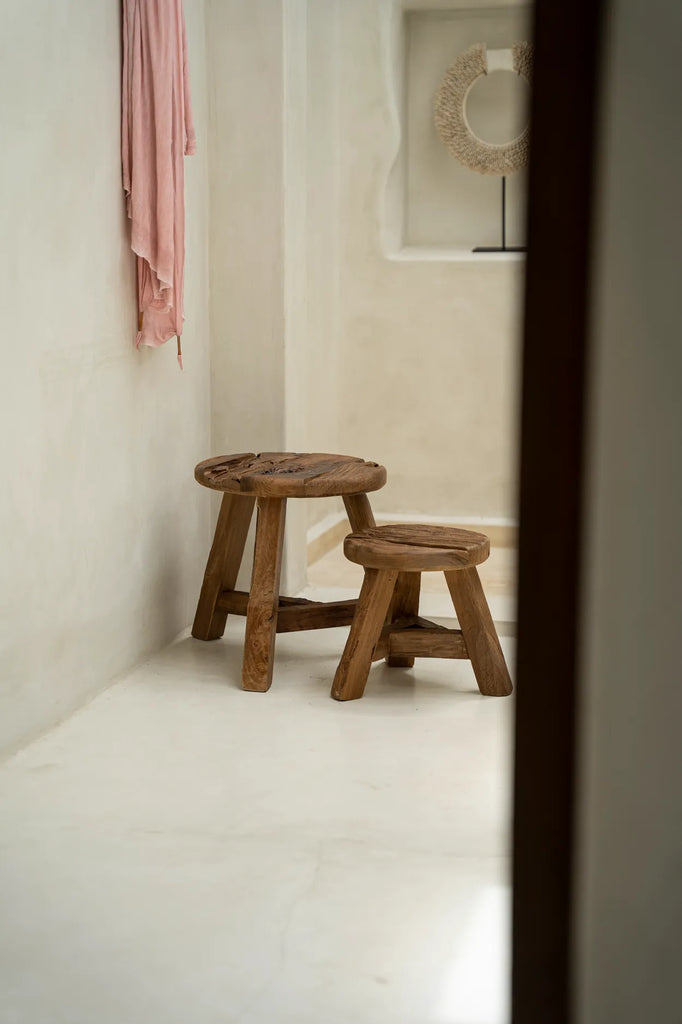 De Yatai Stool - Natural - S