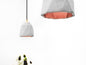 [T1] [T2] [T3] Concrete Pendant Light Triangle