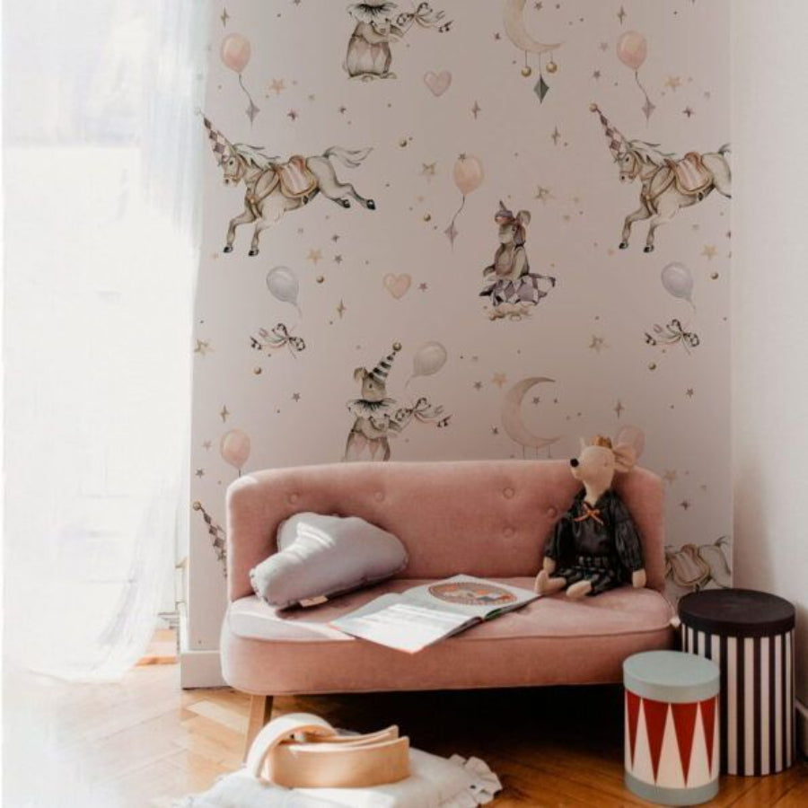 GIRL'S Magic Grey / Toys From The Attic Wallpaper