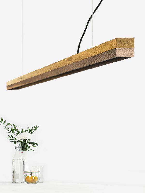 [C3o] Oak Wood  & Walnut Pendant 182CM