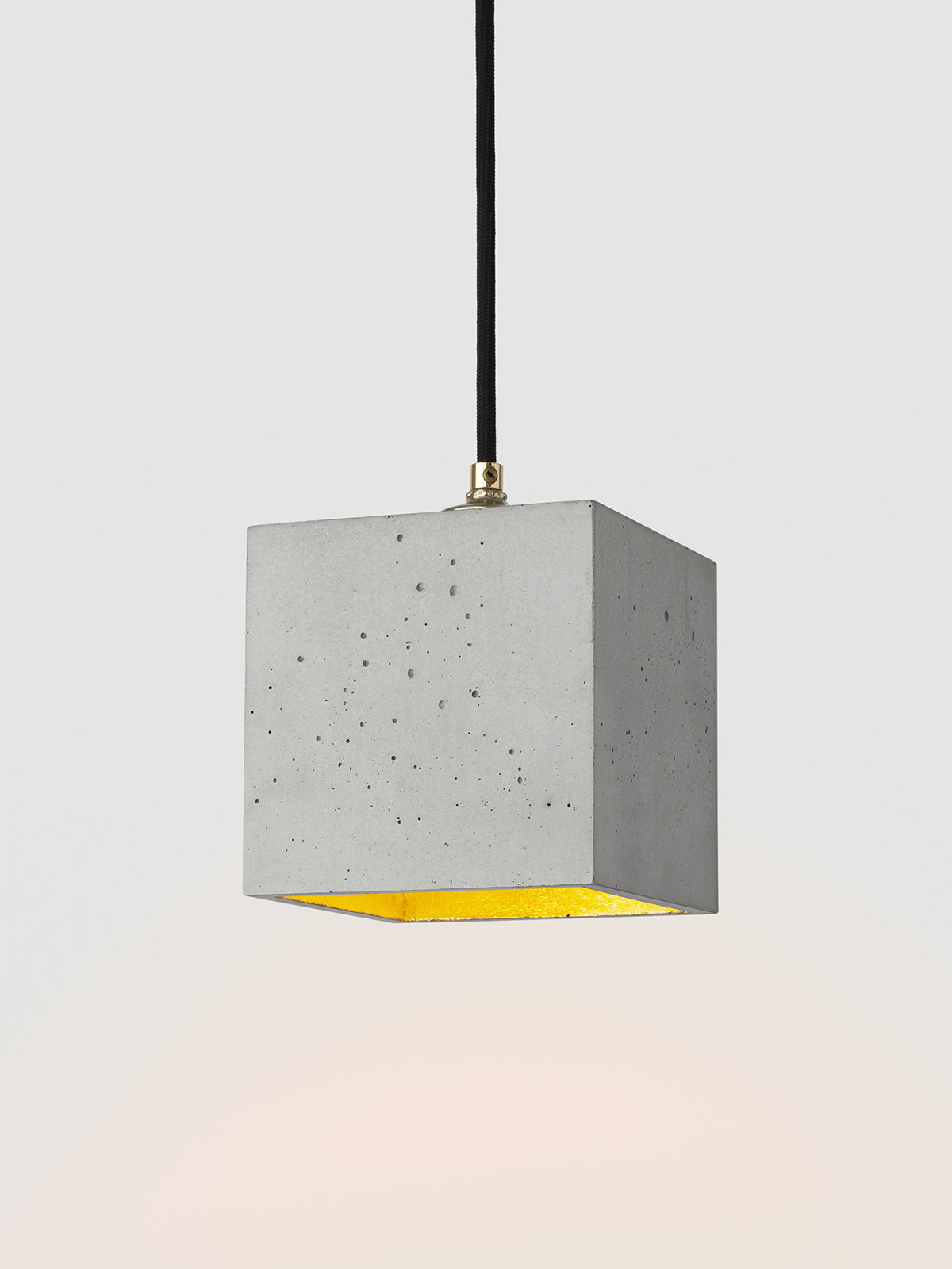 [B1] Pendant Light Grey Cubic