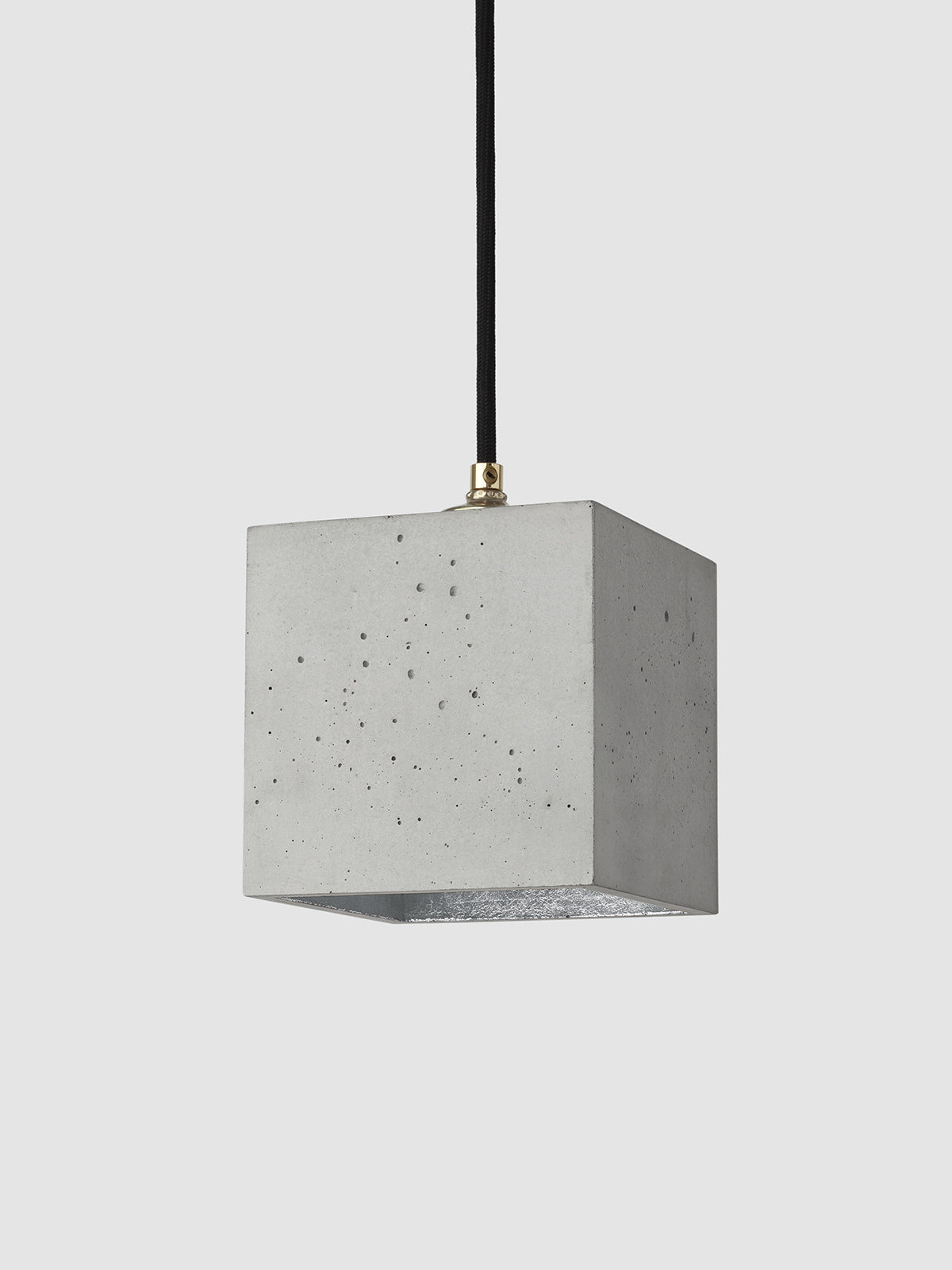 [B1] Pendant Light Grey Cubic