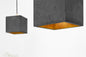 [B1] Pendant Dark Grey Cubic