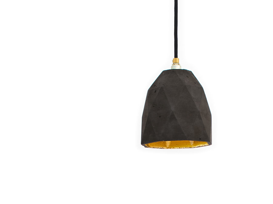 [T1] [T2] [T3] Concrete Pendant Light Triangle