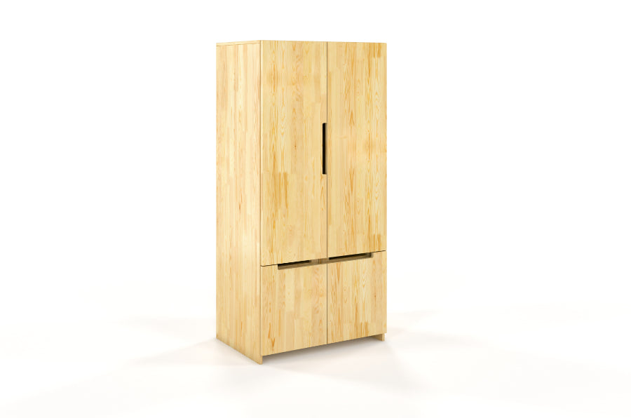 BERGMAN 2 Door Pine Wardrobe